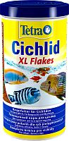 Картинка анонса Корм Tetra Cichlid XL Flakes 1000 мл, хлопья для крупных цихлид