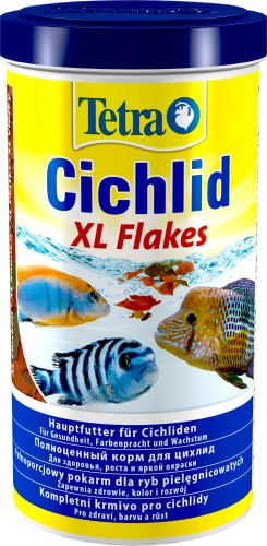 Детальная картинка Корм Tetra Cichlid XL Flakes 1000 мл, хлопья для крупных цихлид