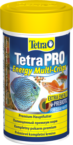 Детальная картинка Корм Tetra TetraPRO Energy Multi-Crisps 100 мл, чипсы премиум для всех видов тропических рыб, энергетические