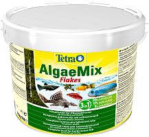 Картинка анонса Корм Tetra Algae Mix Flakes 10 л, хлопья 3в1 для всех видов травоядных рыб (со специальной смесью из водорослей)