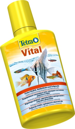 Детальная картинка Средство для воды Tetra Vital 250 мл, витаминно-минеральный комплекс для аквариума фото 2