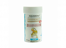 Корм с витамином D3 AQUAMENU Экзокальций +D3 100 мл, порошок для всех видов рептилий с витамином D3
