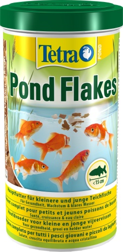 Детальная картинка Корм для прудовых рыб Tetra Pond Flakes 1л, хлопья