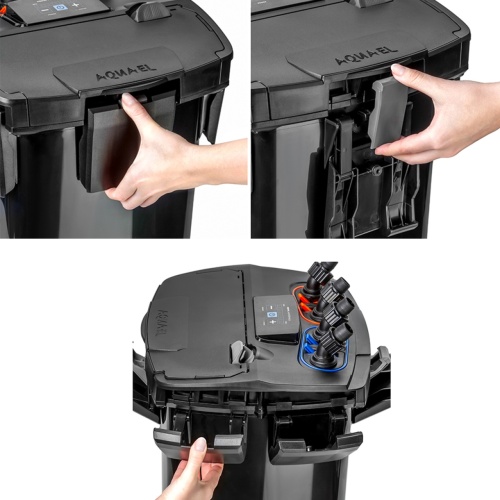 Детальная картинка Фильтр внешний AQUAEL HYPERMAX 4500 для аквариума 200 - 1500 л ( 4500 л/ч, 18 – 36 Вт) фото 6