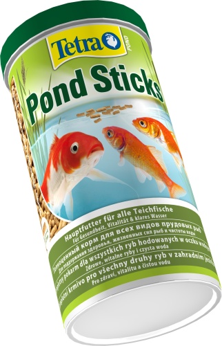 Детальная картинка Корм Tetra Pond Sticks 1 л, палочки для всех видов прудовых рыб фото 2