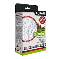 Картинка анонса Наполнитель для аквариумных фильтров AQUAEL BIOCERAMAX 1600 (1 л) стеклокерамика, шарики