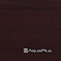 Картинка анонса Аквариум AquaPlus LUX Ф245 махагон (121х41х61 см) стекло 8 мм, фигурный, 213 л., с лампами Т8 2х38 Вт, аквар. коврик
