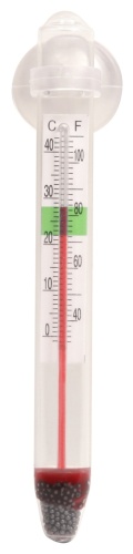 Детальная картинка Термометр TH-01 стеклянный на присоске (толстый) фото 5
