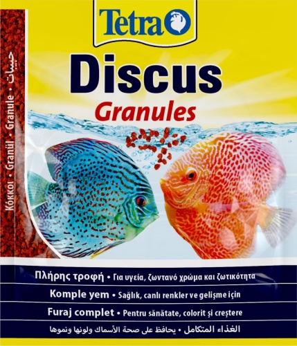 Детальная картинка Корм Tetra Discus Granules 15 г (сашет), гранулы для дискусов