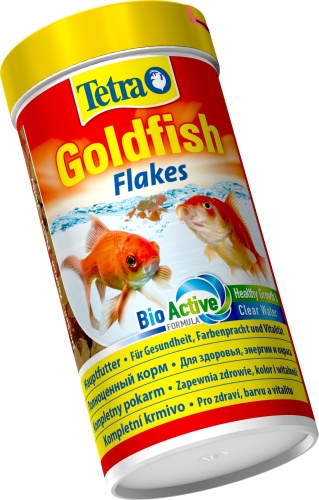 Детальная картинка Корм Tetra Goldfish Flakes 250 мл, хлопья для золотых рыбок фото 2