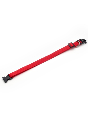 Детальная картинка Ошейник RichPet Standart 15 мм (обхват шеи: 27-42 см), красный фото 4