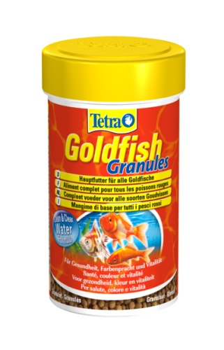 Детальная картинка Корм Tetra Goldfish Granules 100 мл, гранулы для золотых рыбок фото 2