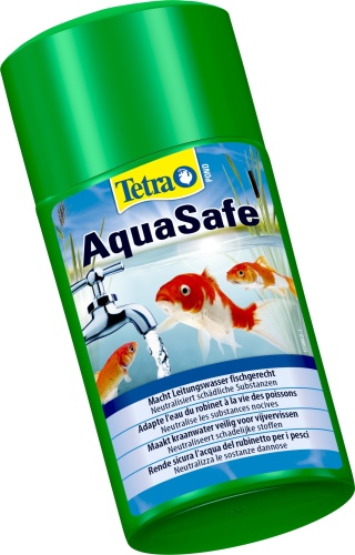 Детальная картинка Средство для пруда Tetra Pond AquaSafe 500 мл, делает водопроводную воду безопасной для рыб фото 2