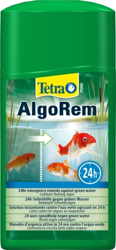 Детальная картинка Средство для пруда Tetra Pond AlgoRem 1л, против плавающих водорослей (зеленая вода) фото 2