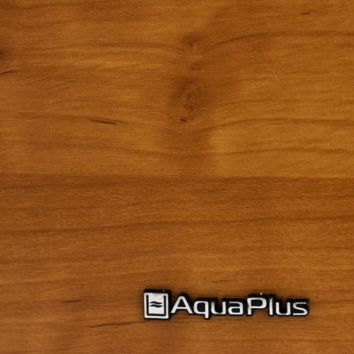 Детальная картинка Аквариум AquaPlus LUX Ф170 ольха (101х41х56 см) стекло 6/8 мм, фигурный, 161 л., с лампами Т8 2х30 Вт, аквар. коврик фото 4