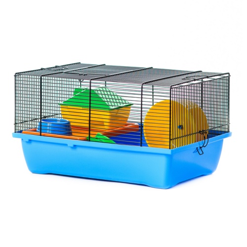 Детальная картинка Клетка InterZoo  G-027 GINO MINI MOUSE (420х290х230мм), для грызунов фото 2