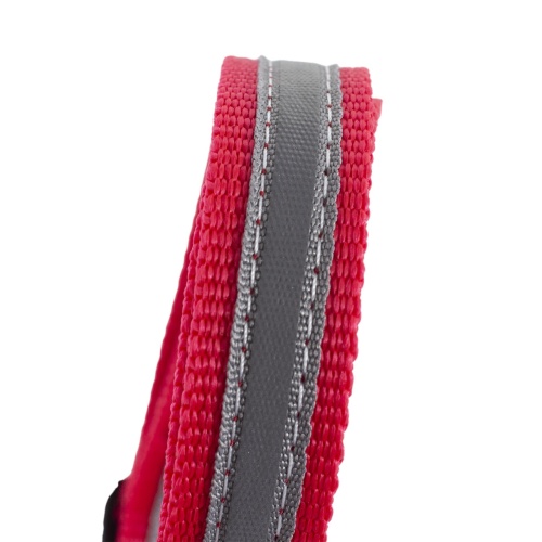 Детальная картинка Ошейник RichPet Light Dog, со светоотражающей стропой, 15мм (обхват шеи 27-42см), красный фото 5