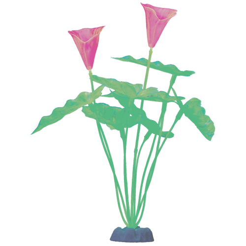 Детальная картинка Растение флуоресцирующее GloFish  XL 40 см зеленое (меняет цвет в УФ-свете) фото 2