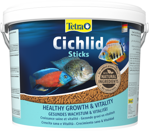 Детальная картинка Корм Tetra Cichlid Sticks 10 л, палочки для цихлид 
