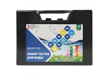 Картинка анонса Набор тестов для воды НИЛПА (10 тестов pH, GH, KH, NO2, NO3, NH3/NH4, PO4, CO2, Fe, Сu) NEW