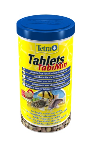Детальная картинка Корм Tetra Tablets TabiMin 2050табл. / 1000 мл / 620 г, таблетки для донных рыб фото 3