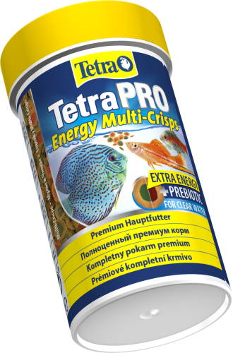 Детальная картинка Корм Tetra TetraPRO Energy Multi-Crisps 100 мл, чипсы премиум для всех видов тропических рыб, энергетические фото 3