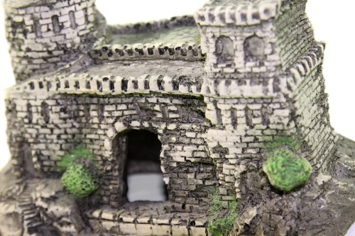 Детальная картинка 621 Грот DEKSI Крепость  14х7х14см, мини-декорация фото 5
