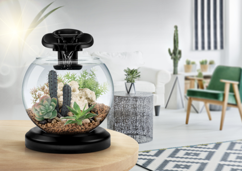 Детальная картинка Аквариум Tetra Duo WaterFall Globe 6.8л черный, диаметр 27,9 см фото 7