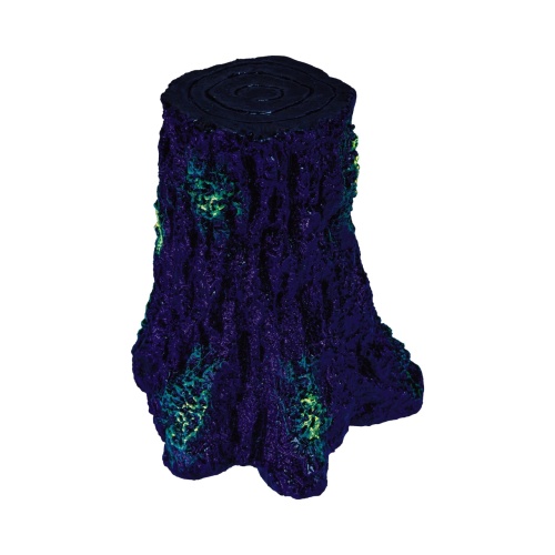 Детальная картинка Декорация флуоресцирующая GloFish Древесный пень (6.81 х 6.81 х 8.71см) фото 2