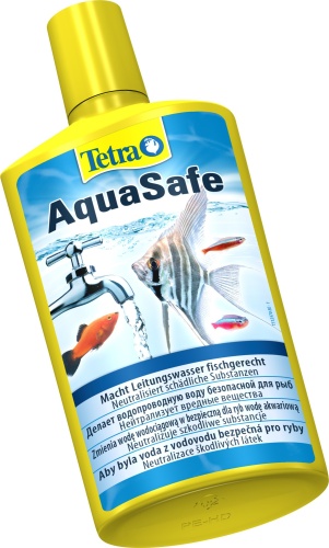 Детальная картинка Средство для воды Tetra AquaSafe 500 мл, делает водопроводную воду безопасной для рыб фото 2