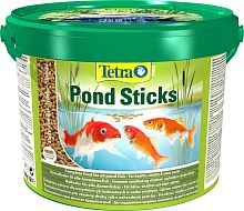 Картинка анонса Корм Tetra Pond Sticks 10 л, палочки для всех видов прудовых рыб