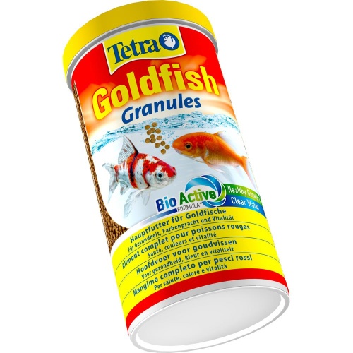 Детальная картинка Корм Tetra Goldfish Granules 1000 мл, гранулы для золотых рыбок фото 2