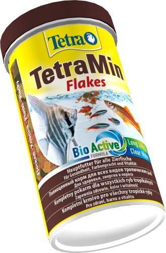 Детальная картинка Корм Tetra TetraMin Flakes 500 мл, хлопья для всех видов рыб фото 2