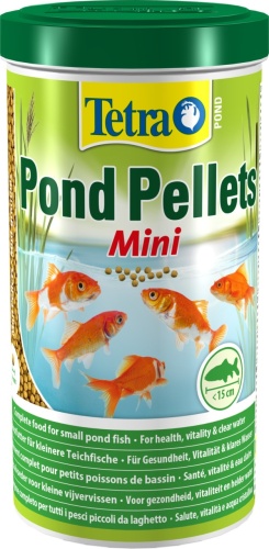 Детальная картинка Корм Tetra Pond Pellets Mini 1 л, мелкие шарики для мелких прудовых рыб