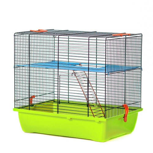 Детальная картинка Клетка InterZoo  G-041 GINO I EKO (420х290х380мм), для грызунов фото 3
