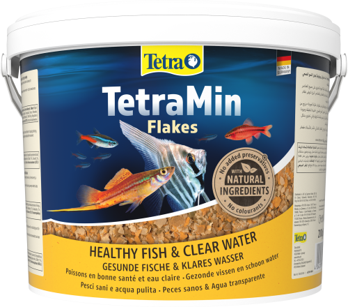 Детальная картинка Корм Tetra TetraMin Flakes 10 л, хлопья для всех видов рыб