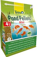 Картинка анонса Корм Tetra Pond Pellets Mini 4 л, мелкие шарики для мелких прудовых рыб
