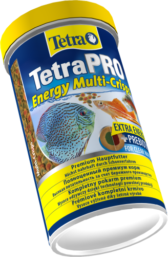 Детальная картинка Корм Tetra TetraPRO Energy Multi-Crisps 500 мл, чипсы премиум для всех видов тропических рыб, энергетические фото 3