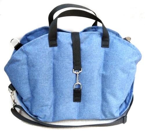 Детальная картинка Сумка-автокресло для животных RichPet M (38х26х32 см), джинса