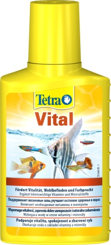 Детальная картинка Средство для воды Tetra Vital 100 мл, витаминно-минеральный комплекс для аквариума