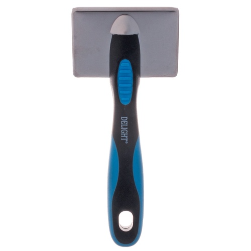 Детальная картинка Пуходёрка DeLIGHT металл. малая, для кошек и собак фото 3