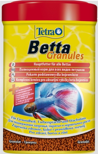Детальная картинка Корм Tetra Betta Granules 5 г (сашет), гранулы для бойцовых рыб