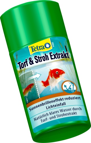Детальная картинка Средство для пруда Tetra Pond Torf & Stroh Extrakt 250 мл, для естественного предотвращения роста водорослей фото 2
