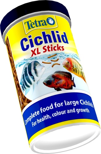 Детальная картинка Корм Tetra Cichlid XL Sticks 500 мл, палочки для крупных цихлид и декоративных рыб фото 2
