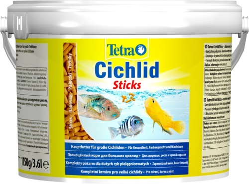 Детальная картинка Корм Tetra Cichlid Sticks 3,6 л, палочки для цихлид фото 2