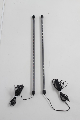 Детальная картинка Аквариум AquaPlus STD LED Ф70 орех (61х32х45 см) стекло 5 мм, фигурный, 59 л. фото 5