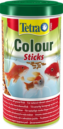 Детальная картинка Корм Tetra Pond Colour Sticks 1 л, палочки для усиления окраса прудовых рыб
