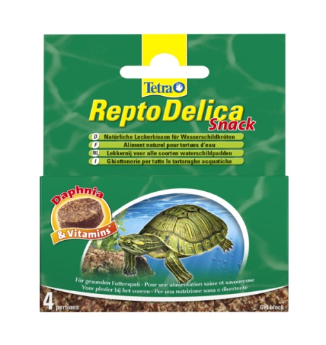 Детальная картинка Корм для водных черепах Tetra ReptoDelica Snack 48г., натуральное лакомство с дафнией фото 2