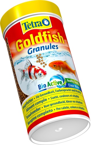 Детальная картинка Корм Tetra Goldfish Granules 250 мл, гранулы для золотых рыбок фото 2
