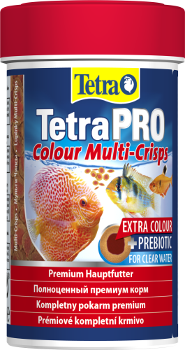 Детальная картинка Корм Tetra TetraPRO Colour Multi-Crisps 100 мл, чипсы премиум для усиления окраски всех видов тропических рыб фото 3